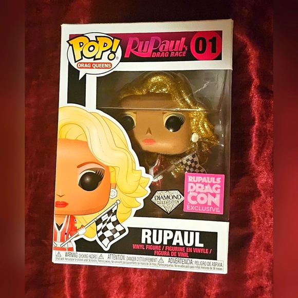 POP! Funko Drag Queens RuPaul's Drag Race Diamond Collection RuPaul Vinyl - Picture 1 of 6
